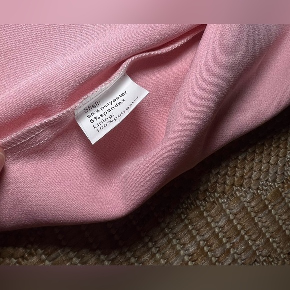 Aigeman Women's Pink V Neck Backless Maxi Cocktail Party Dress,Size XS,NWT - Picture 11 of 14